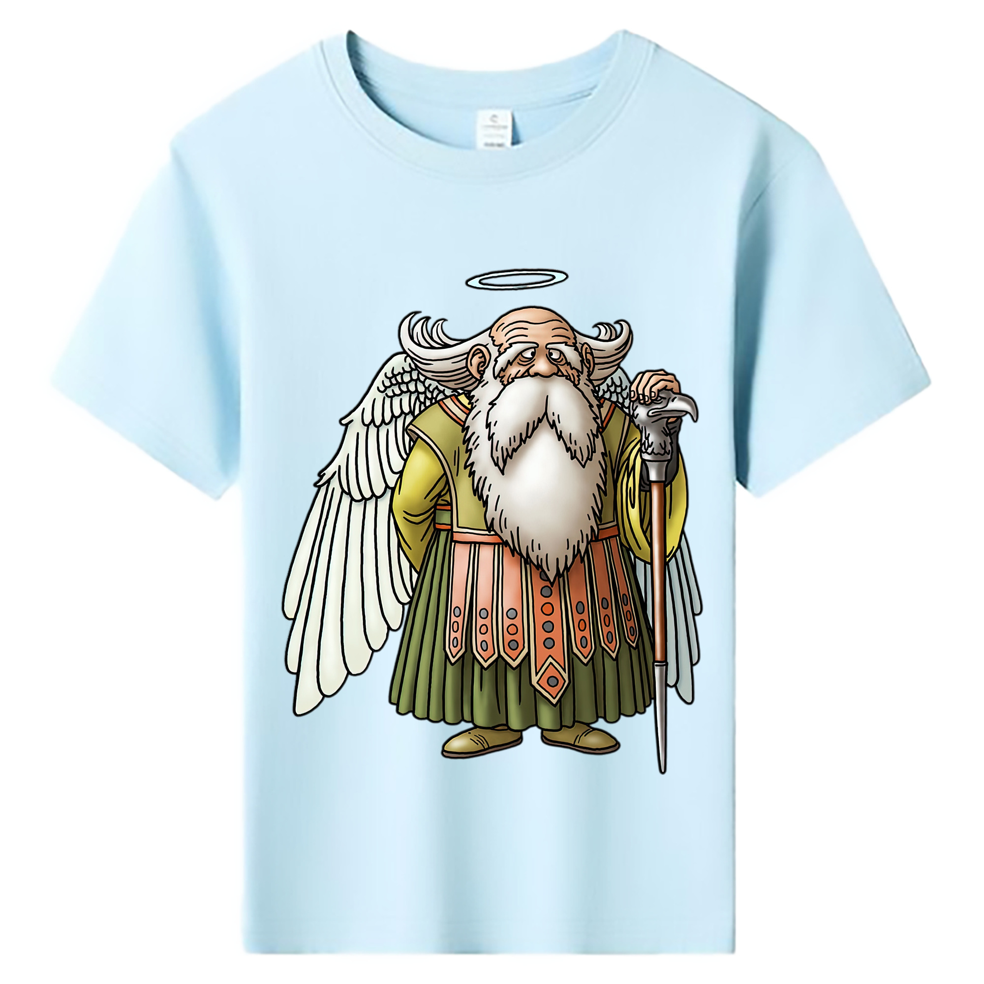 （画像用） ドラゴンクエスト Doragon Kuesuto Dragon Quest 綿100％キッズTシャツ（フロントプリント）
